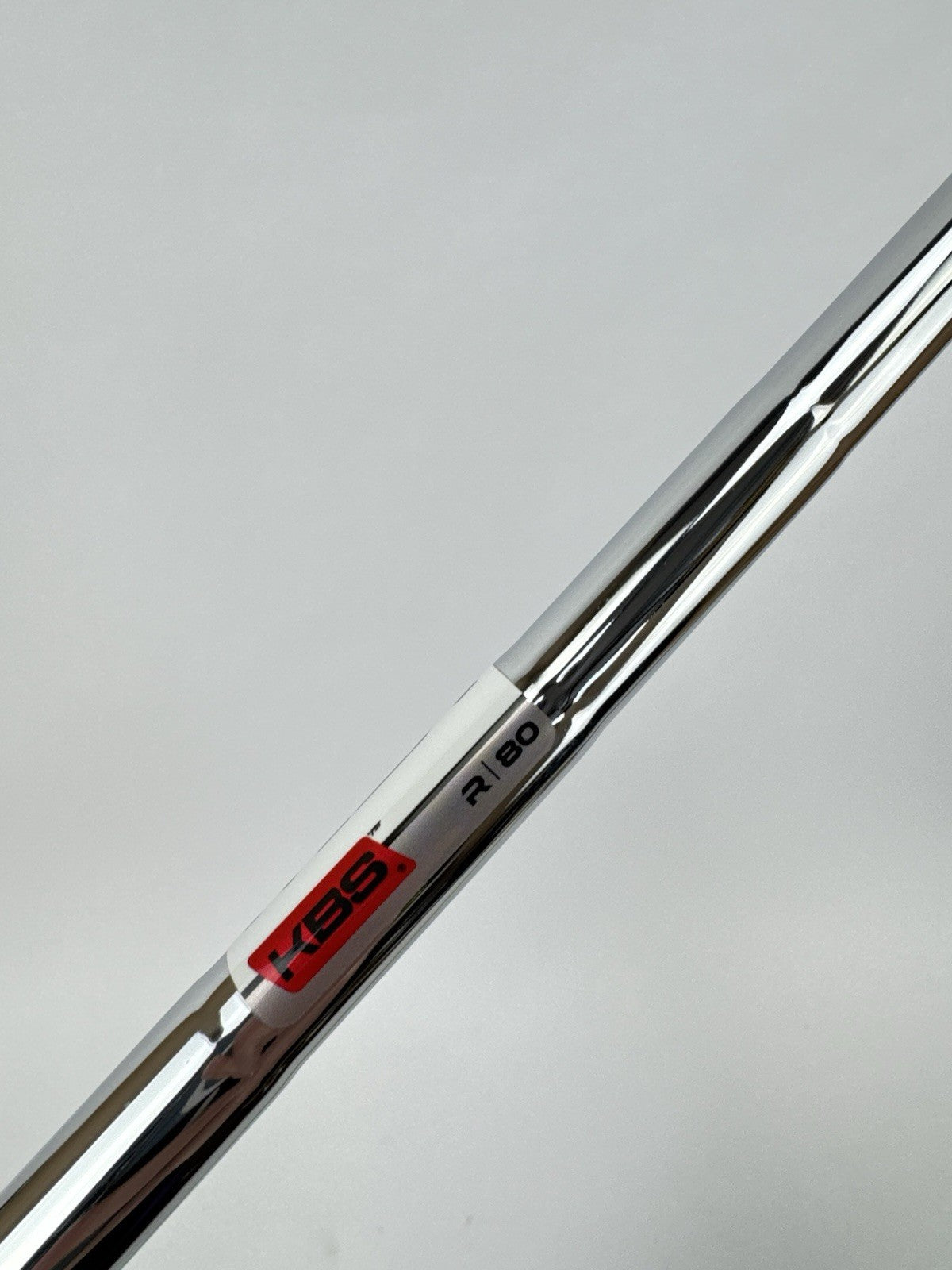 KBS Max 80 Iron Shaft Regular Flex Steel 35.5” /0.370 Parallel /335817