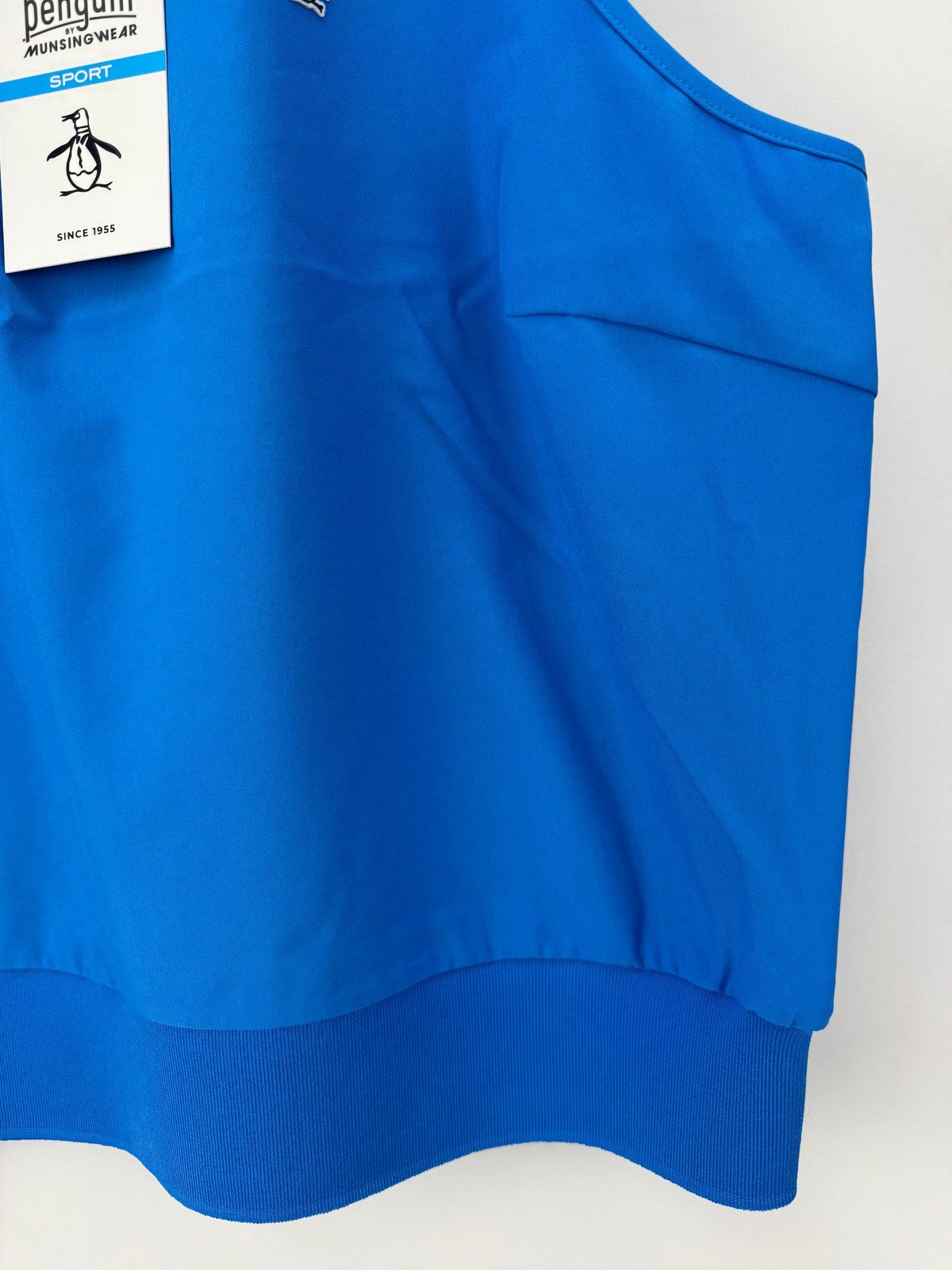 Original Penguin Sport Women's Golf Sleeveless Polo Size L French Blue/337444