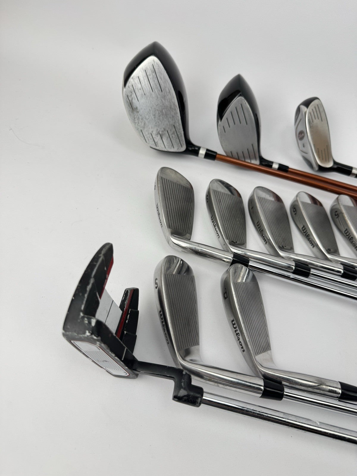Wilson Golf Package Set 11 Clubs Regular Flex /New Grips /Right /Bag /359778