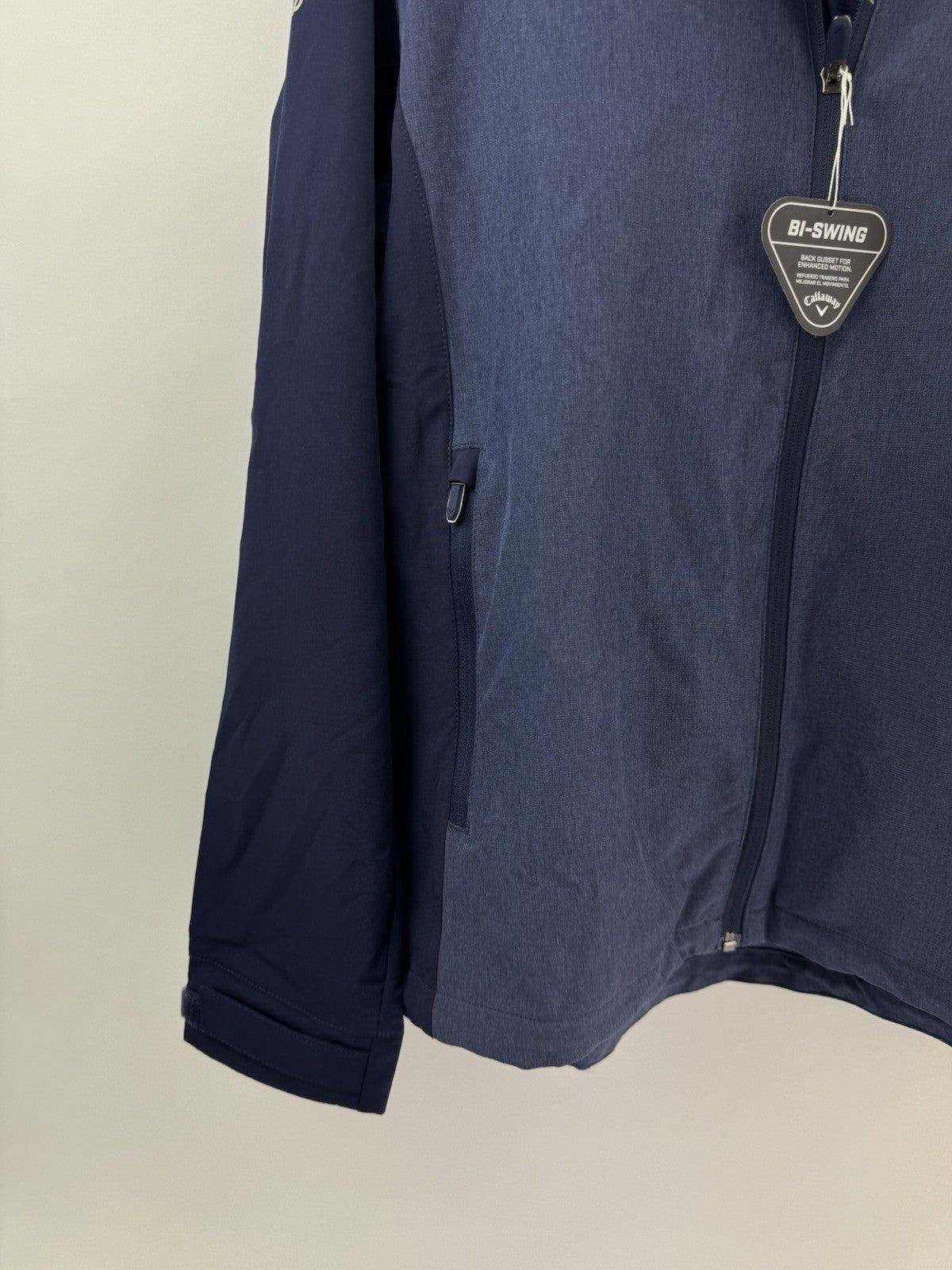 Callaway Windproof Golf Jacket Water Resistant UK Small /Full Zip /New /285131