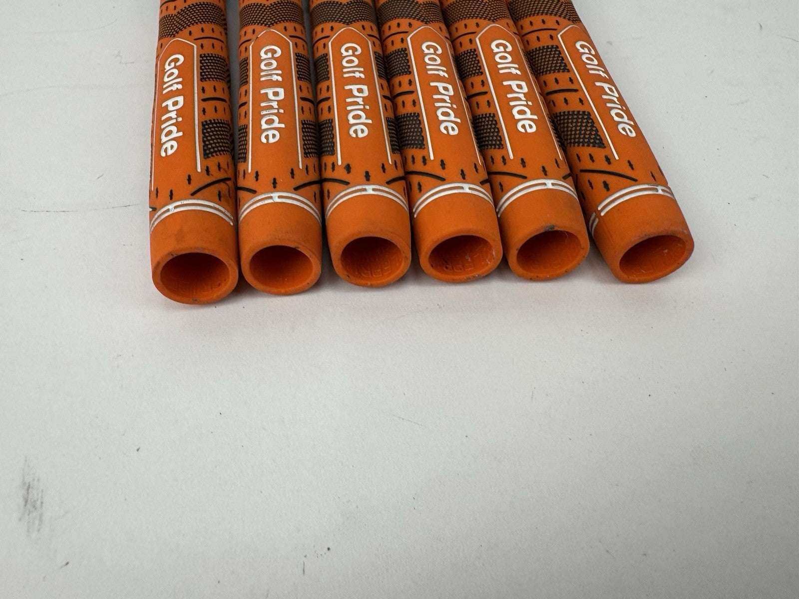 Golf Pride Mcc4 Plus 4 Golf Grips (6) Orange /Standard /Pulled /352207