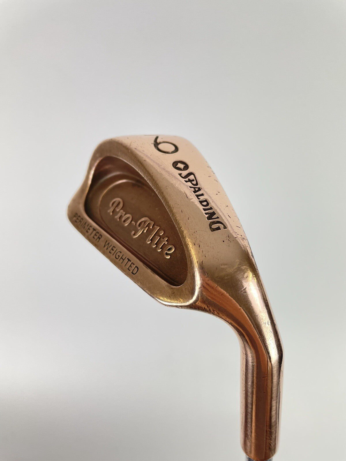 Spalding Beryllium Becu 9 Iron Regular Flex Steel /Right Handed /New Grip /06112