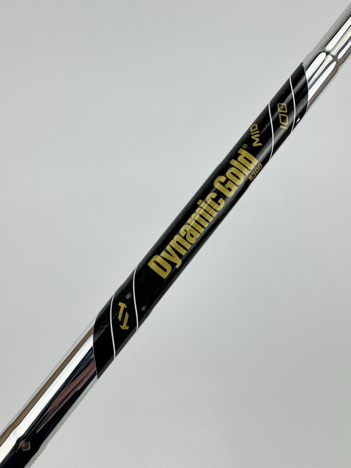 Dynamic Gold Mid 100 Iron Shaft R300 Regular Flex Steel 36.5” /0.355 /320040