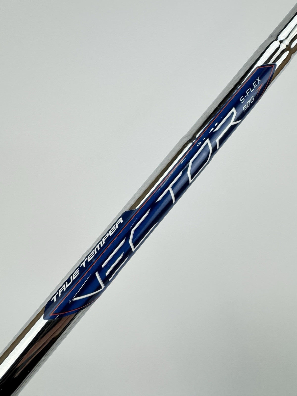 True Temper Vector Iron Shaft 90G Stiff Flex Steel 36” /0.370 Parallel /326101
