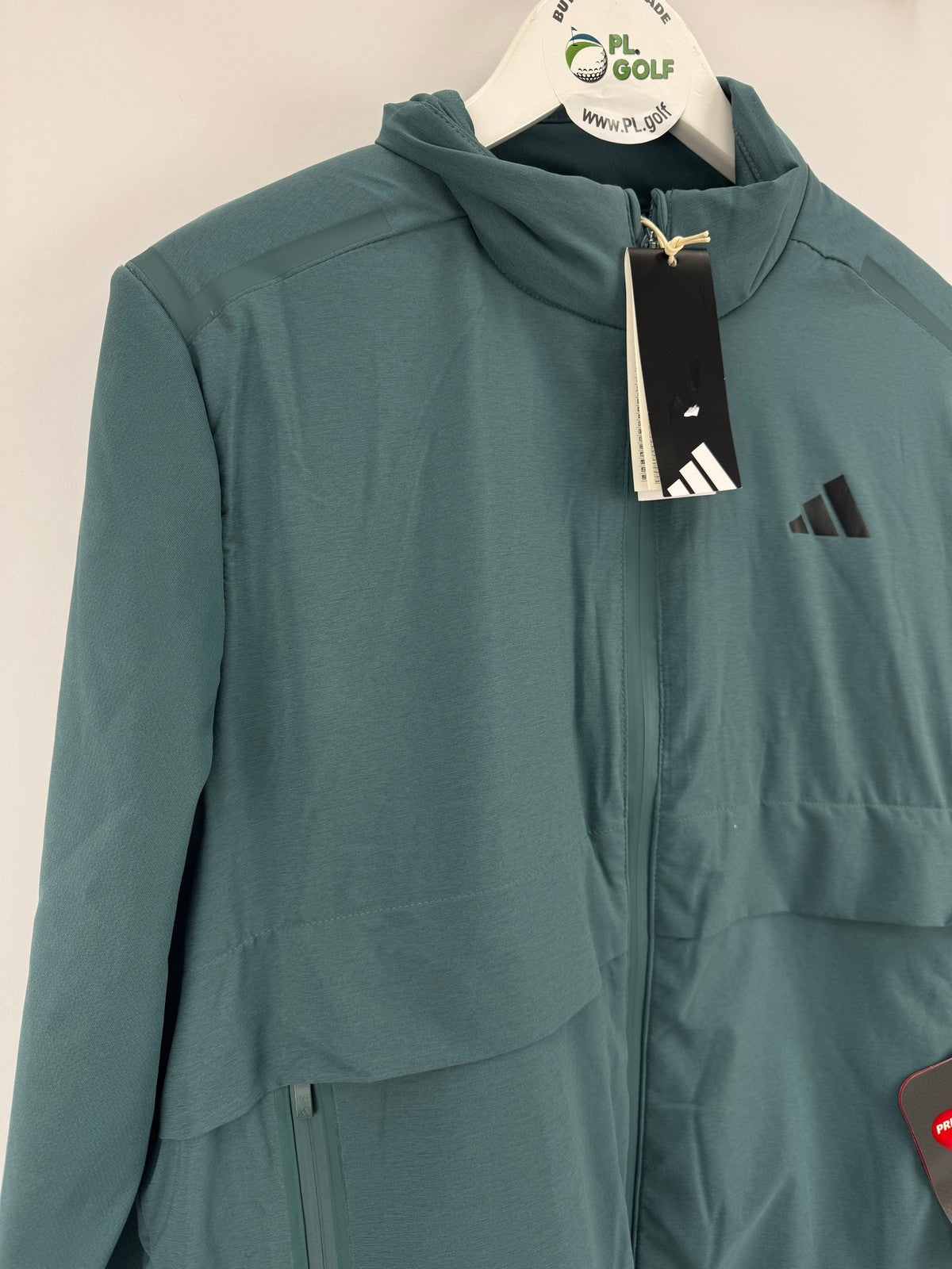 Mens Adidas Ultimate365 Tour Frostguard Jacket Size Medium Aqua Full Zip/325184