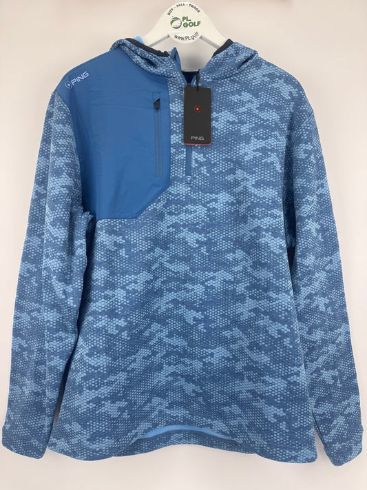 PING Nexa P03767 Seacrest Tidal Blue Activewear Jacket Men XL Casual/316660