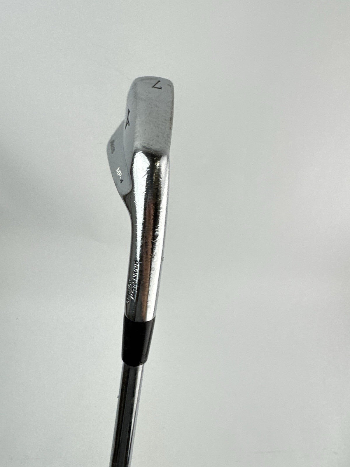 Mizuno MP4 7 Iron Forged Stiff Flex Steel +1/2” /Right Handed /New Grip /311526