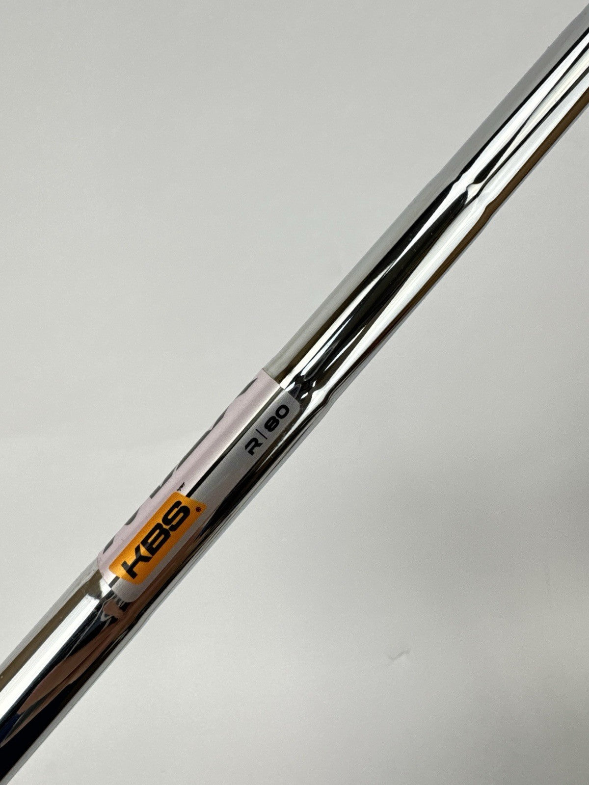 KBS Max 80 Iron Shaft Regular Flex Steel 35.5” /0.370 Parallel /353276