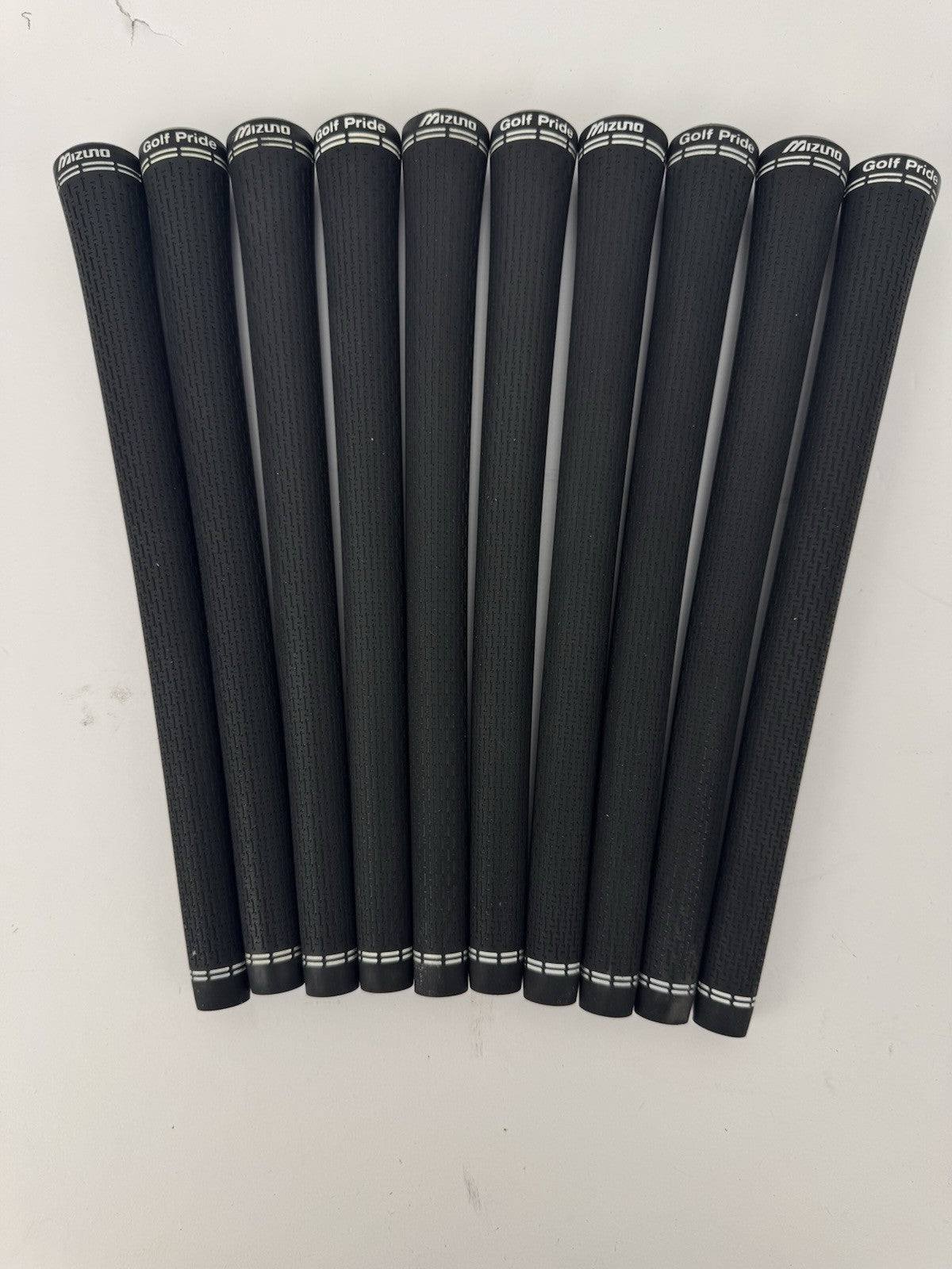 Golf Pride Mizuno Golf Grips (10) Tour Velvet Standard Black/White/Pulled /354530