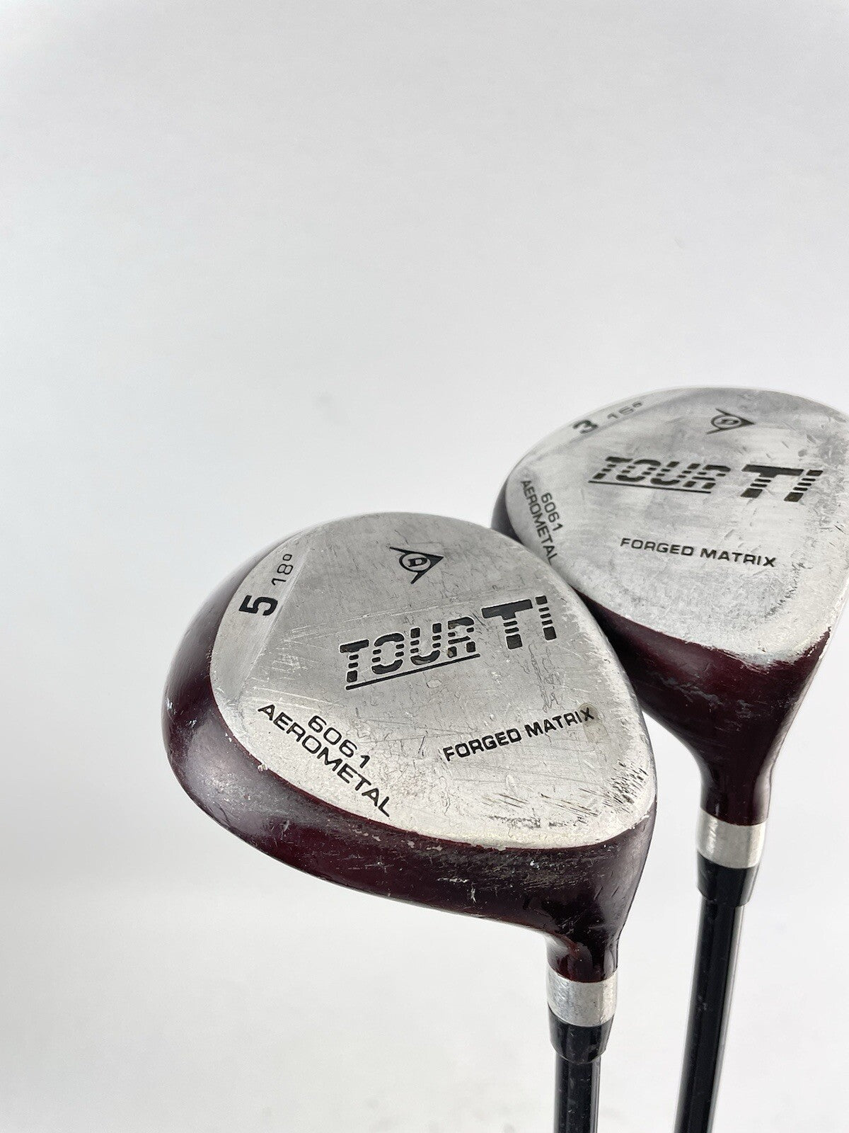 Dunlop Fairway Wood Set 3&5 Woods Tour Ti Firm Flex Graphite/Right Handed /201061
