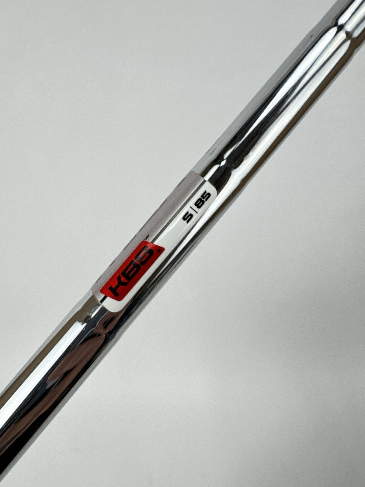 KBS Max 85 Iron Shaft Stiff Flex Steel 35.5” /0.370 Parallel /339414