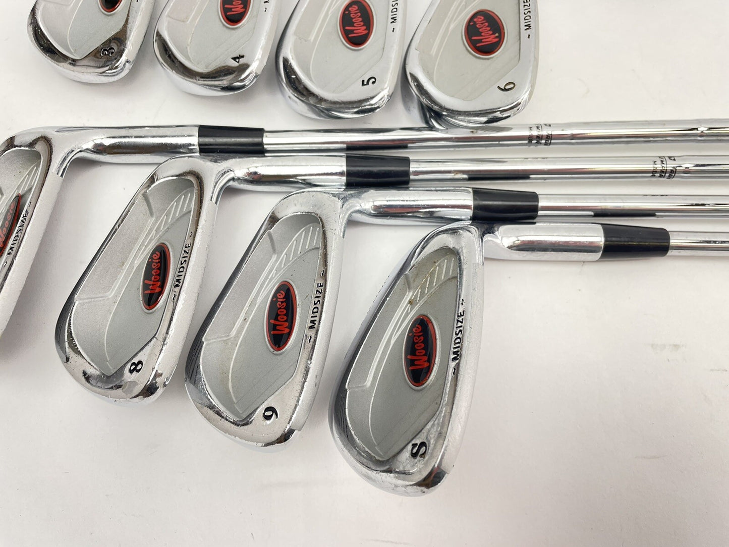 Howson Golf Iron Set 3-9+SW Woosie Regular Steel /Right /New Grips /209614