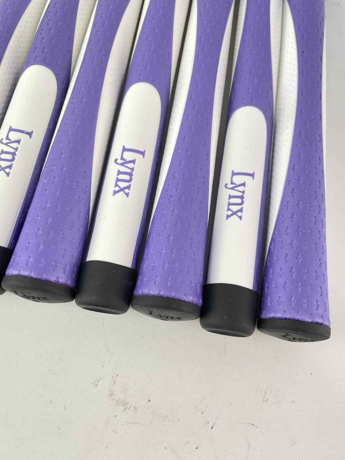 Lynx Golf Grips (10) Ladies Standard /Purple/White /Soft Winn Style /Brand New6