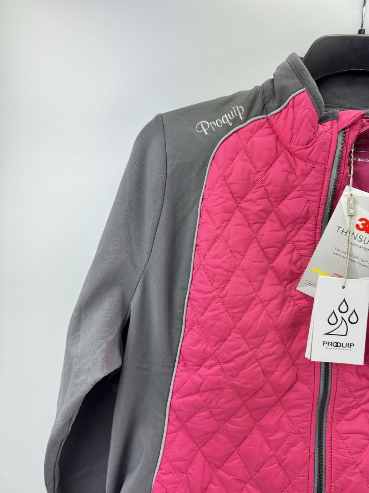 Proquip Golf Womens Jacket Therma Ava /Full Zip /Size UK L (12) New /223552