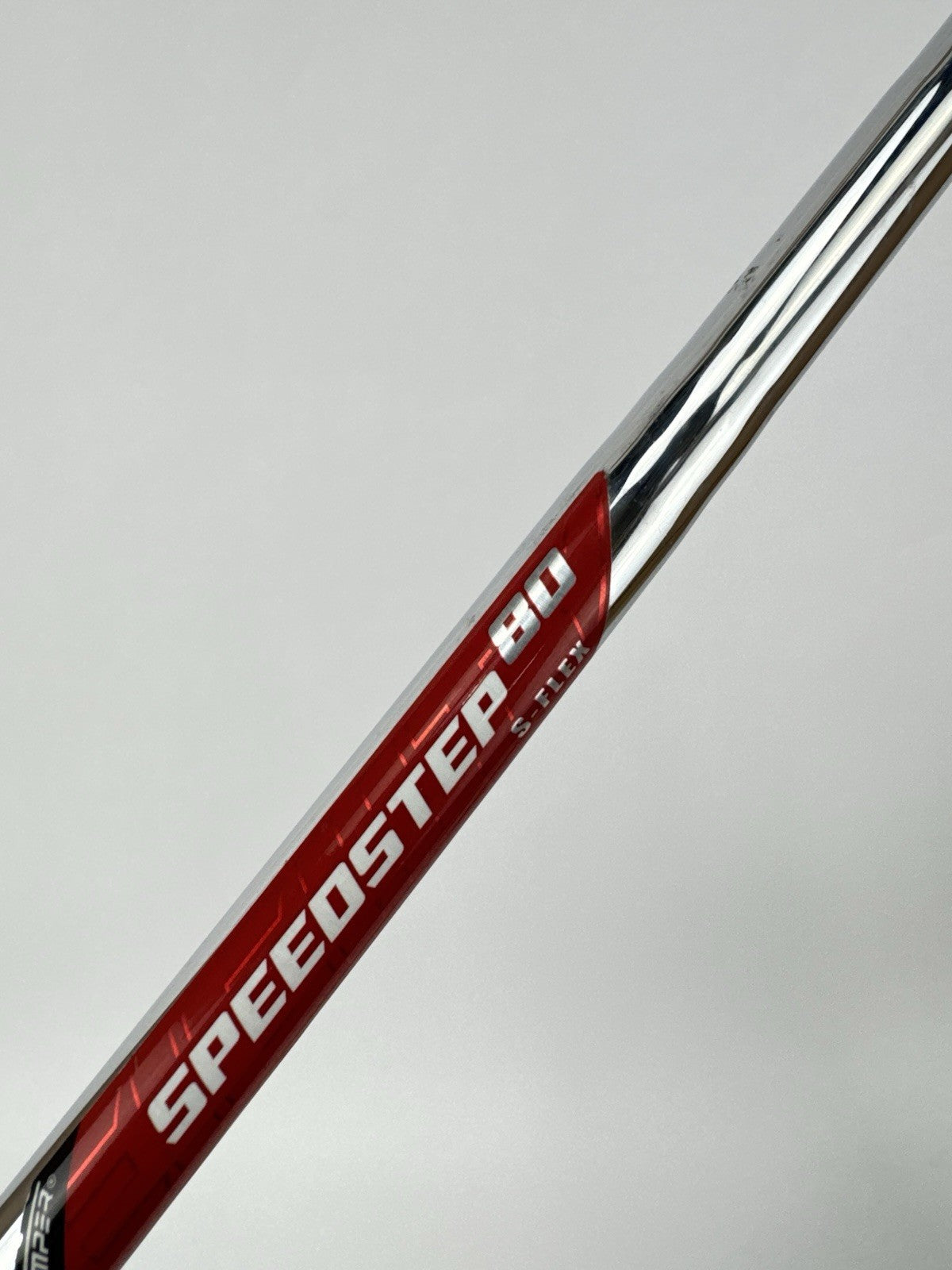 True Temper SpeedStep 80 Iron Shaft Stiff Flex Steel 36.25”/0.370 Parallel/339393