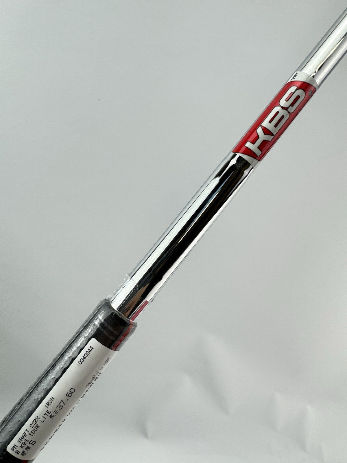 KBS Tour Lite Iron Shaft Stiff Flex Steel 36.5” /0.355 Tapered /Lamkin /300304