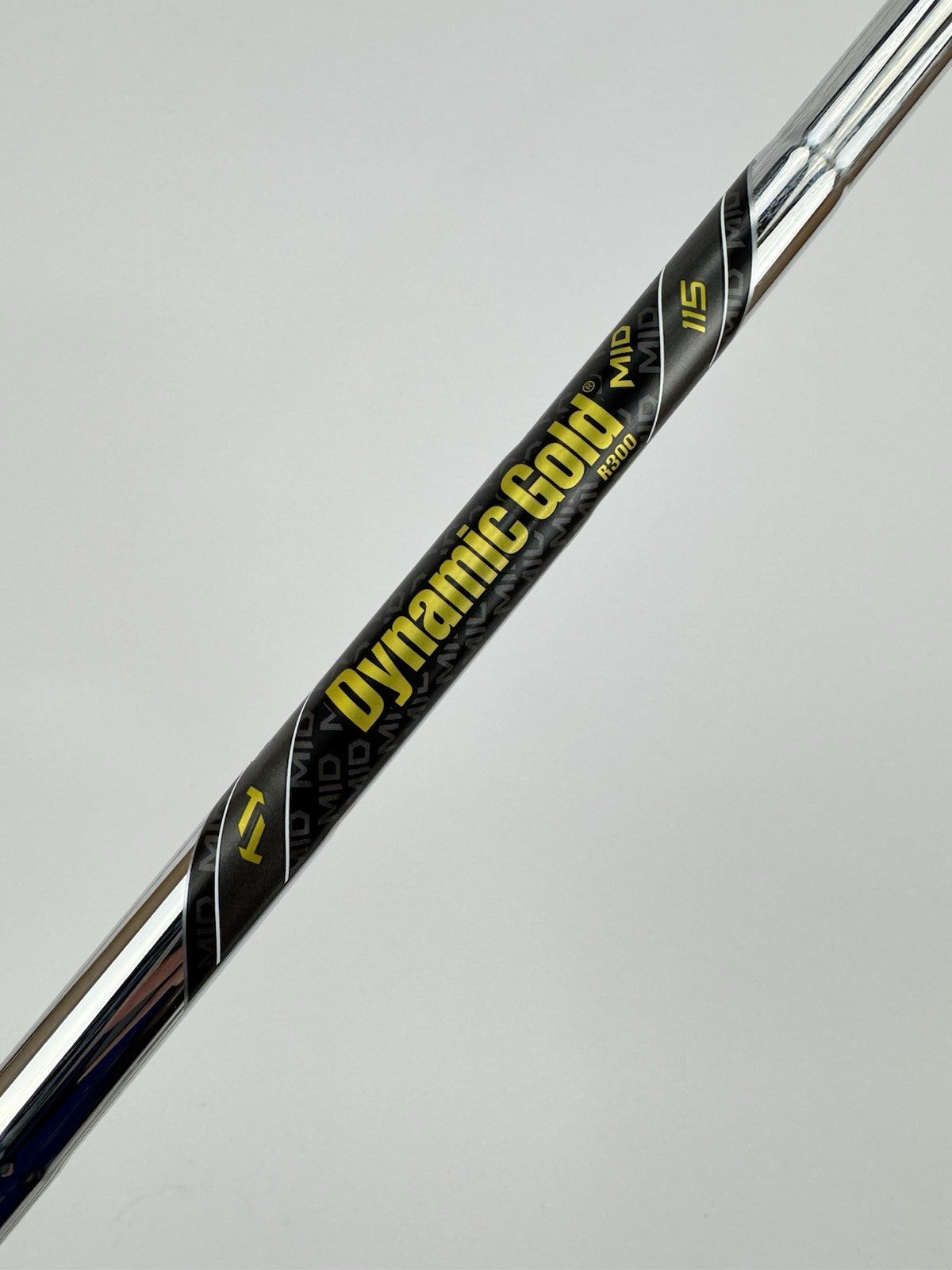Dynamic Gold 115 Iron Shaft Mid R300 Regular Steel 35.25” /0.355 Tapered /332980