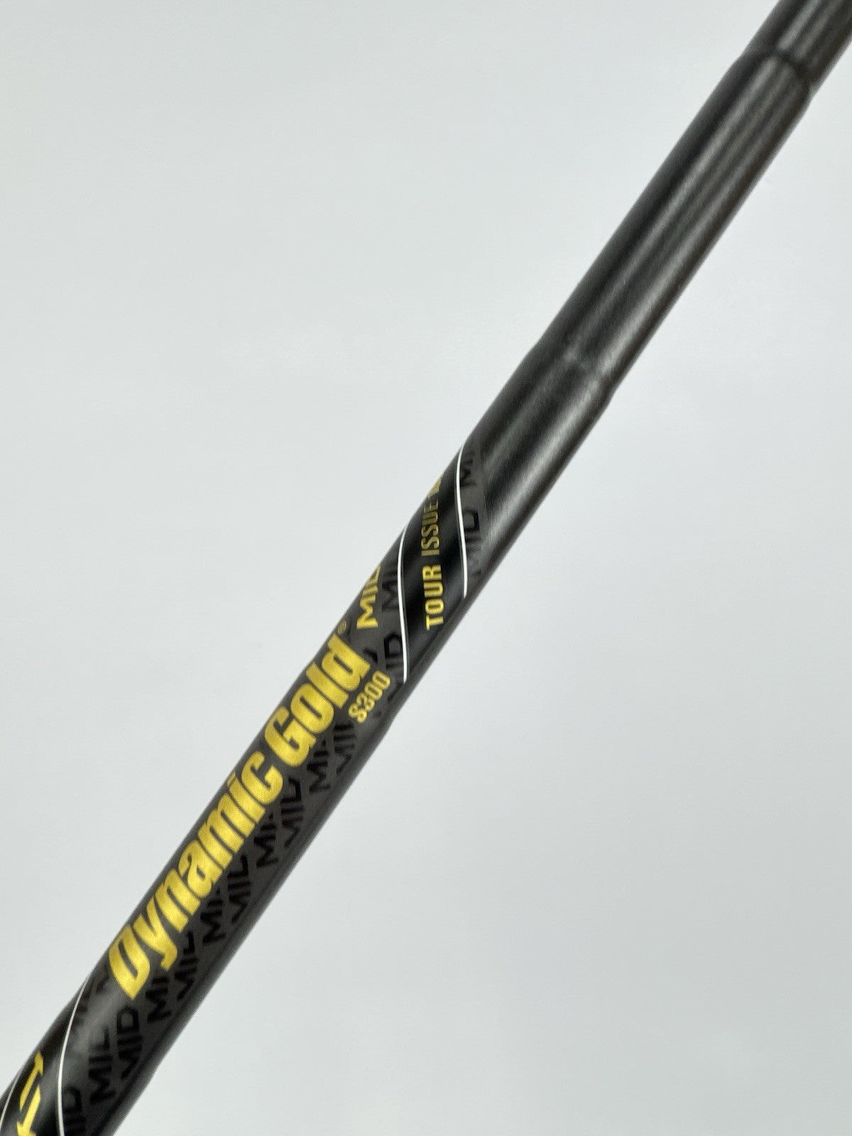Dynamic Gold Tour Issue Iron Shaft Mid R300 Regular Steel Blackout 35.5” /316326