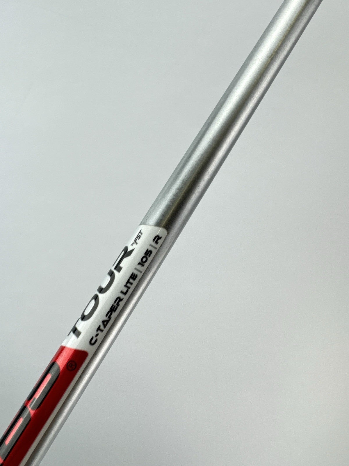 KBS Tour C-Taper Lite Iron Shaft 105 Regular Flex Steel 35.5/0.355 Tapered/291706
