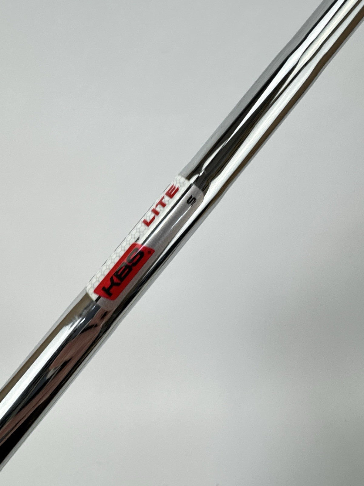 KBS Max Lite Iron Shaft Stiff Flex Steel 35.25” /0.370 Parallel /335685