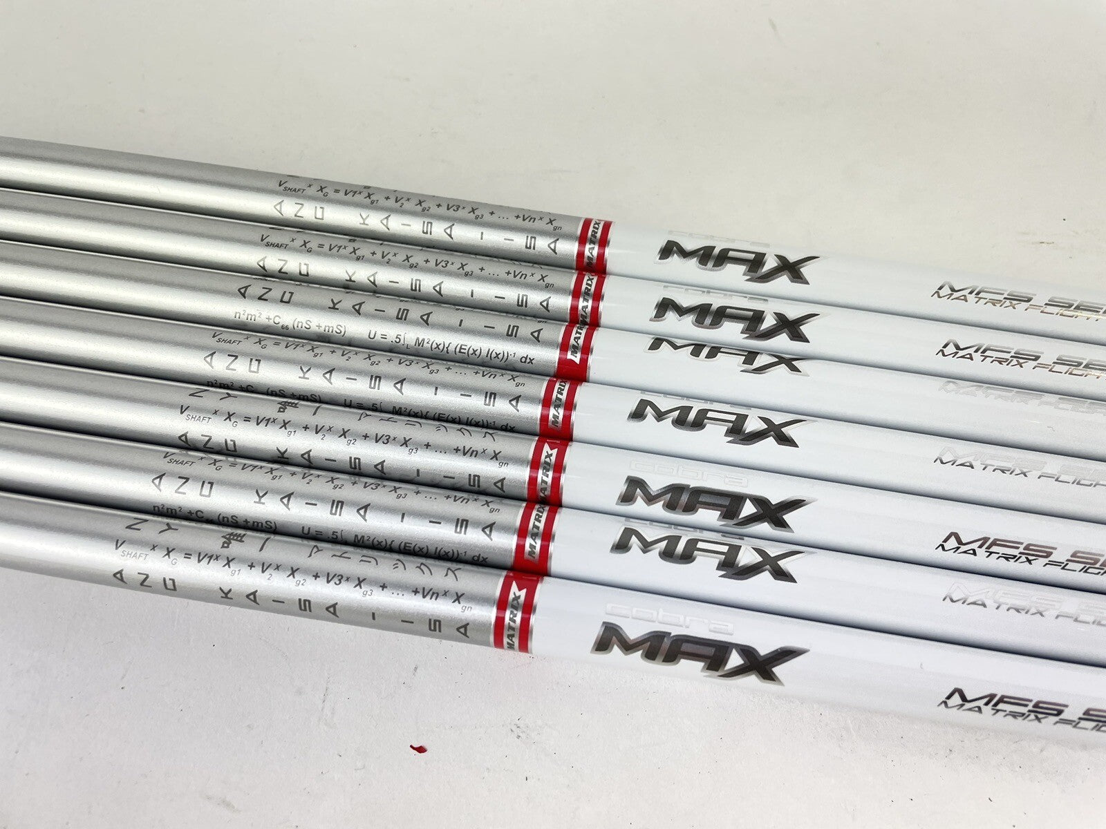 Matrix White Tie Womens Iron Shaft Set (7) X4 Womens Graphite 42” New /0.3701