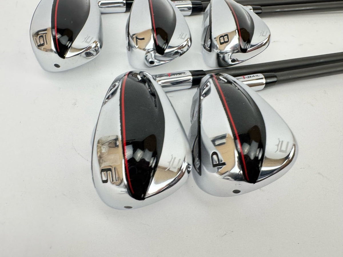 Cobra T-Rail Irons 6-PW Regular Flex Graphite Right Handed Excellent/373962
