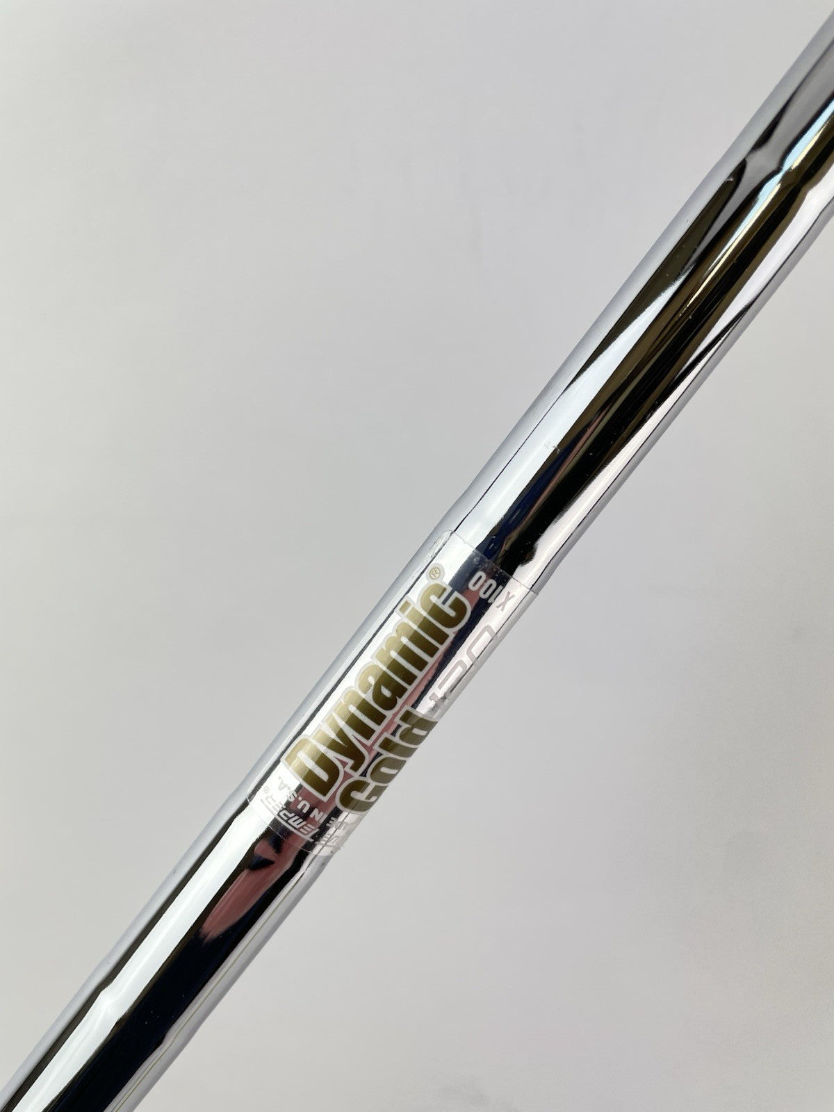 Dynamic Gold 120 Iron Shaft X100 X Flex Steel 35.75 /0.355 Tapered /235542