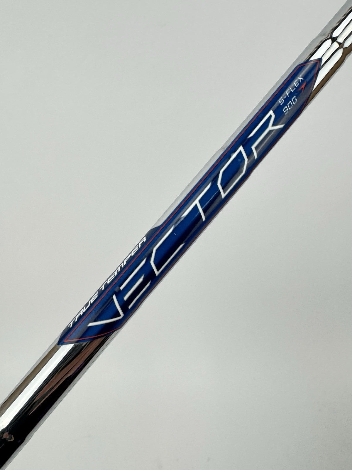 True Temper Vector Iron Shaft 90G Stiff Flex Steel 36” /0.370 Parallel /336552