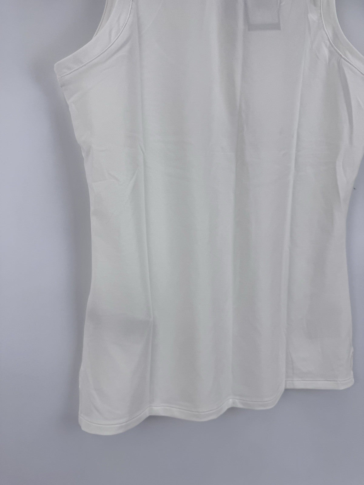 adidas Ultimate365 Women’s Golf White Sleeveless Polo Shirt Size XS/ 317929
