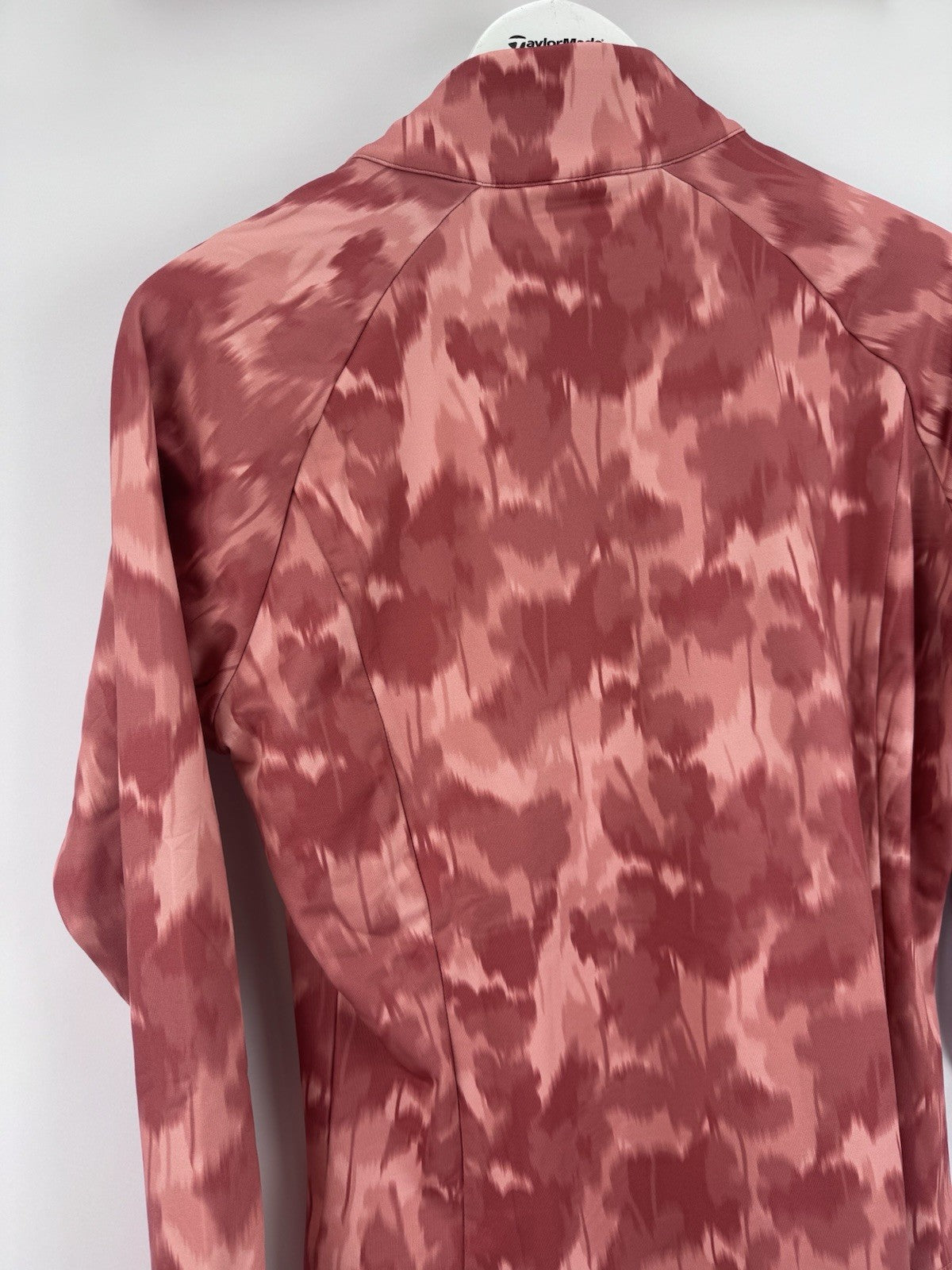 Ping Jasmine Golf Jumper Women's UK Size 10 Rose Multi Long Sleeve Zip Up/315098