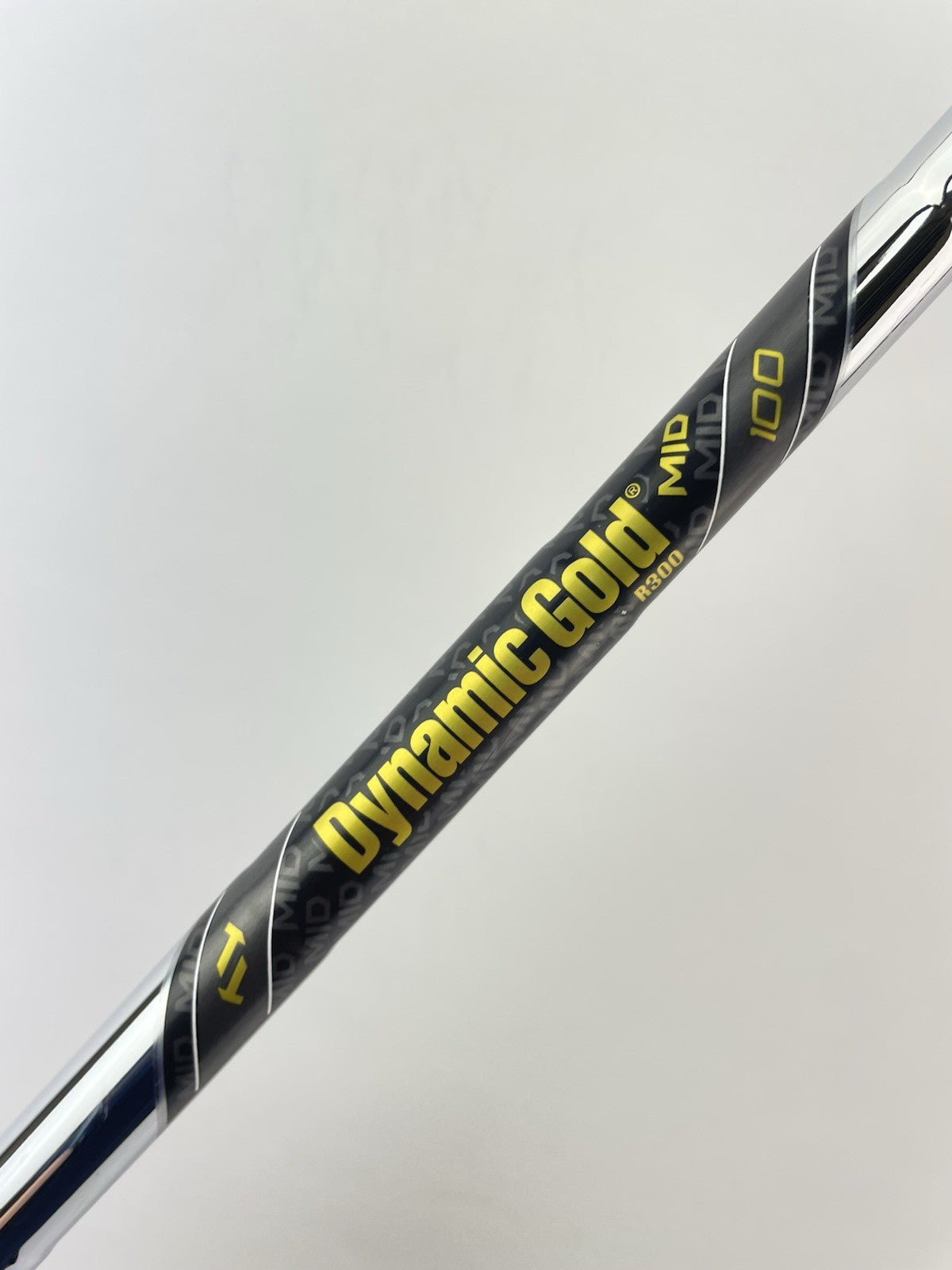 Dynamic Gold Mid 100 Iron Shaft R300 Regular Flex Steel 35.5" /0.355 /316132