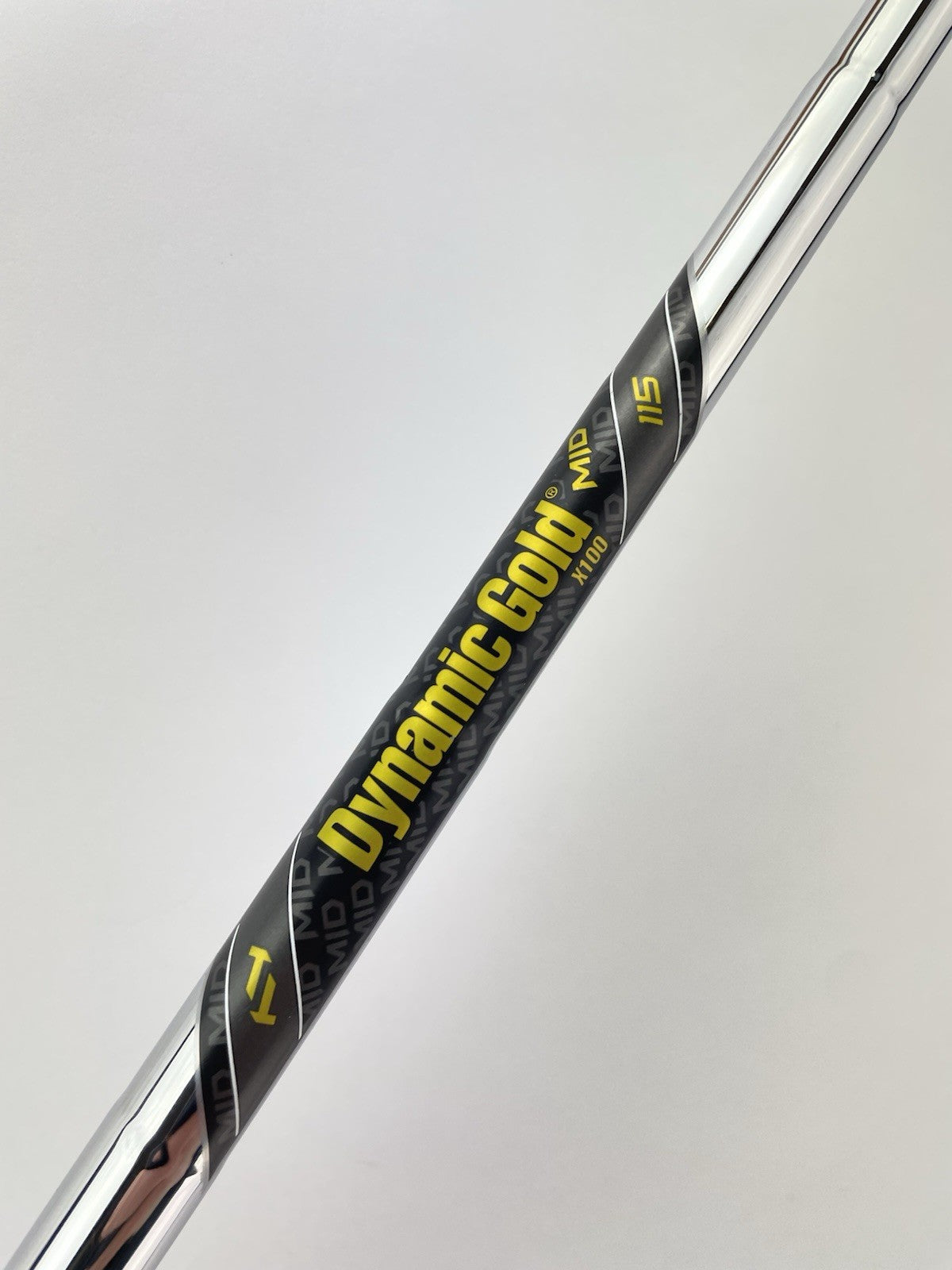 Dynamic Gold Mid 115 Iron Shaft X100 X Flex Steel 35.25” /0.355 Tapered /298933