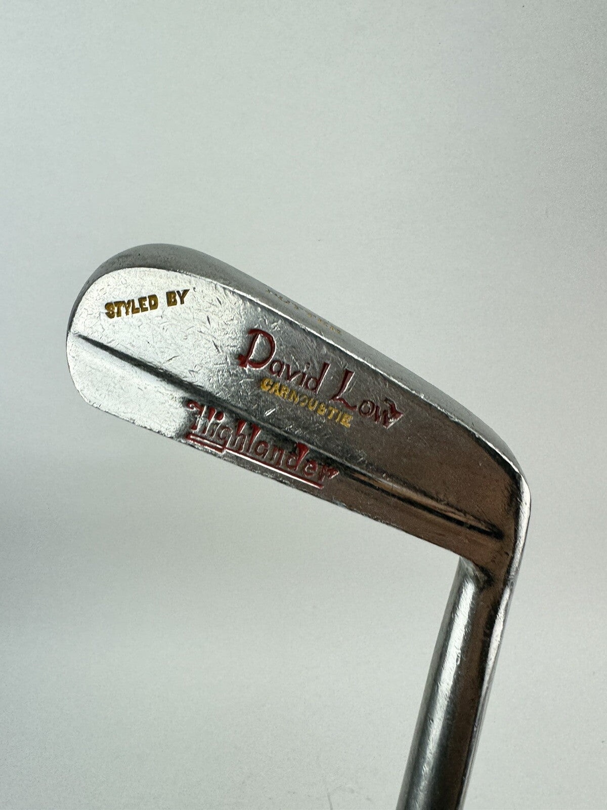 David Low Carnoustie Putter Highlander 34.5” Heel Shafted Balde /New Grip /191881