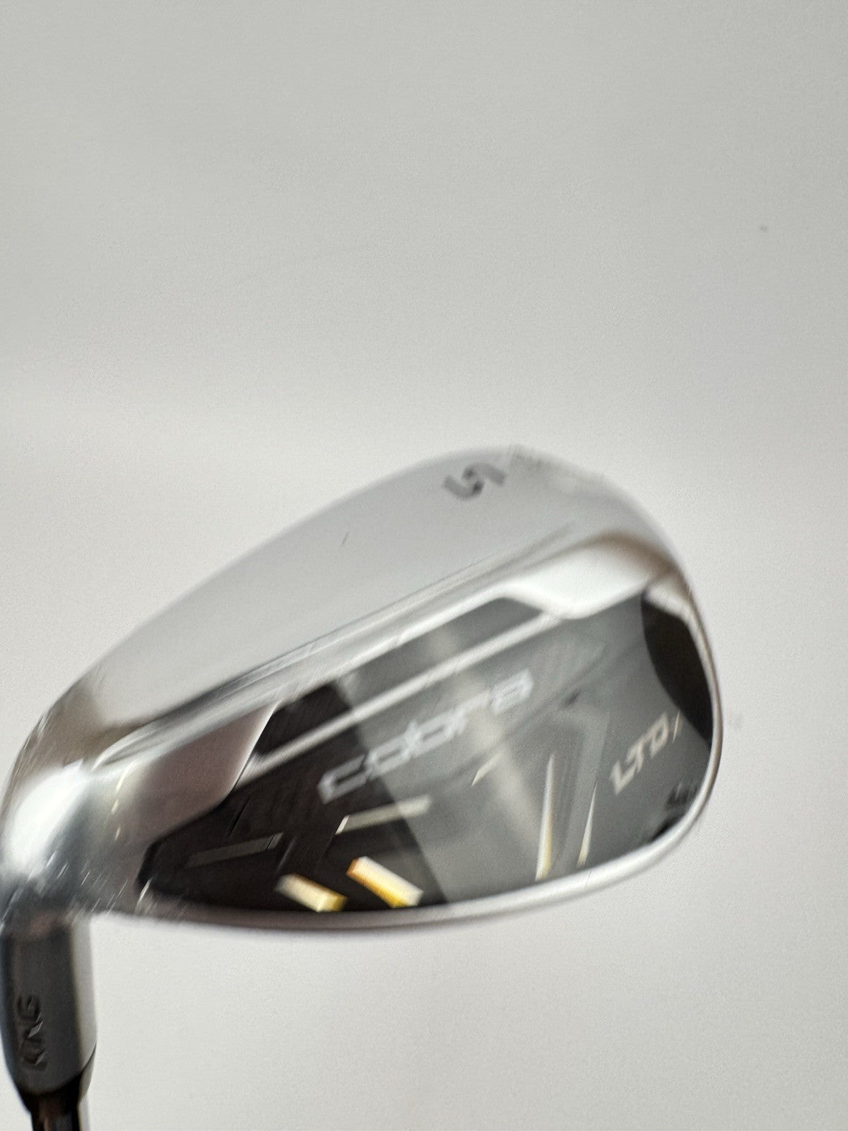 Cobra LTDX Sand Wedge Left Handed KBS Tour 90 Stiff Flex Steel /Brand New /356635