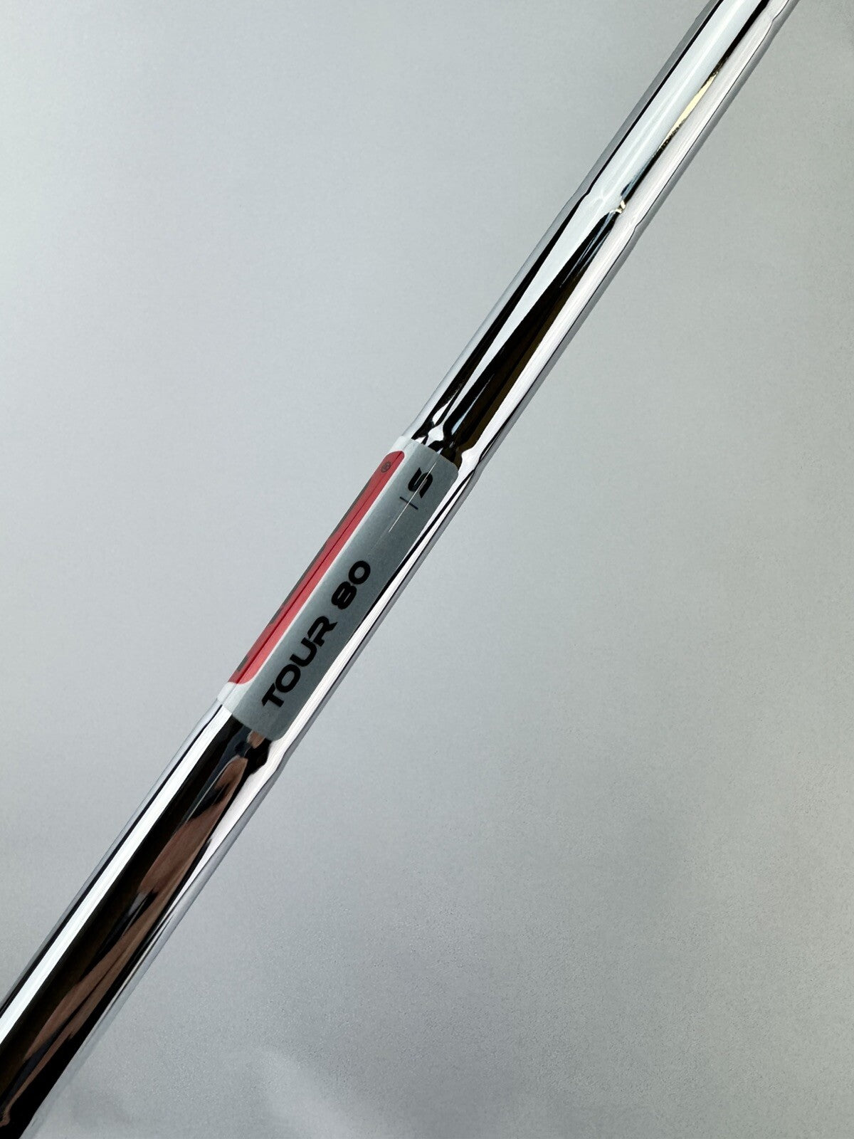 KBS Tour 80 Iron Shaft Stiff Flex Steel 36.25” /0.370 /Lamkin /217295