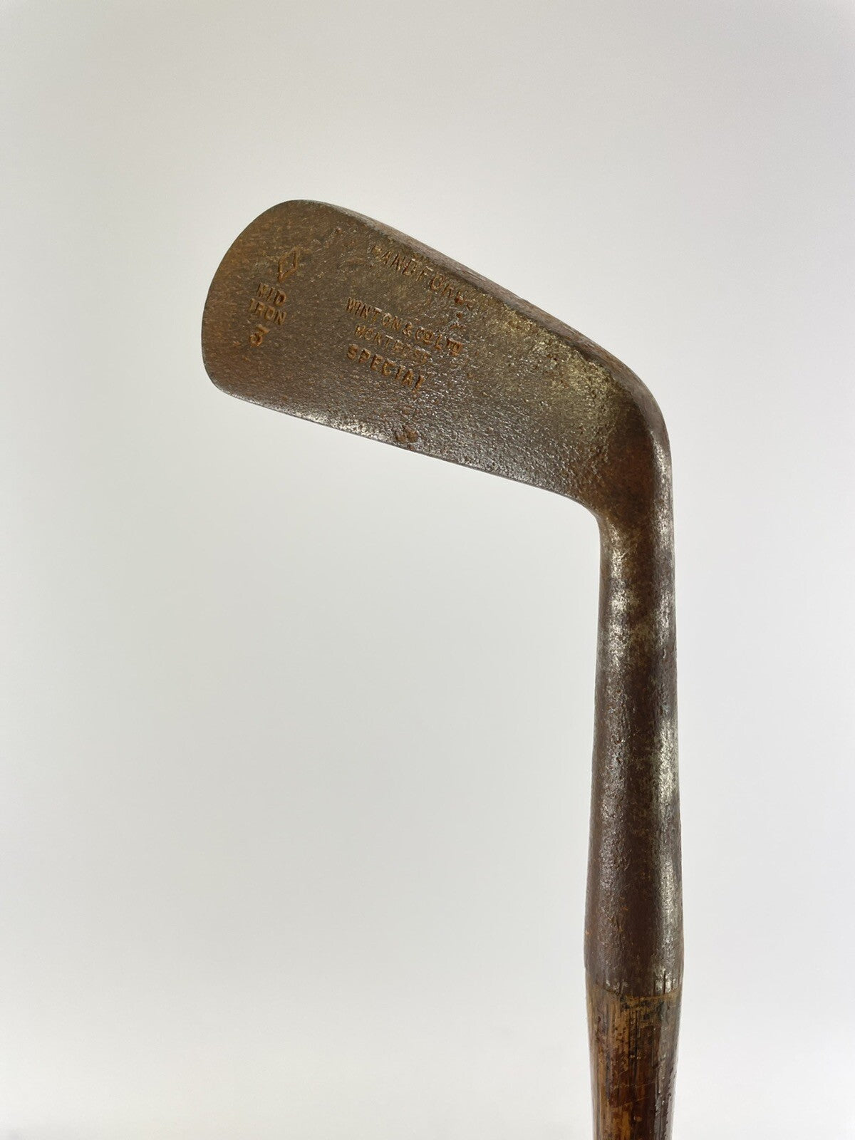 Hickory Winton & Co Montrose Diamond Stamp Mid Iron 3 Special 38” /Right /11420