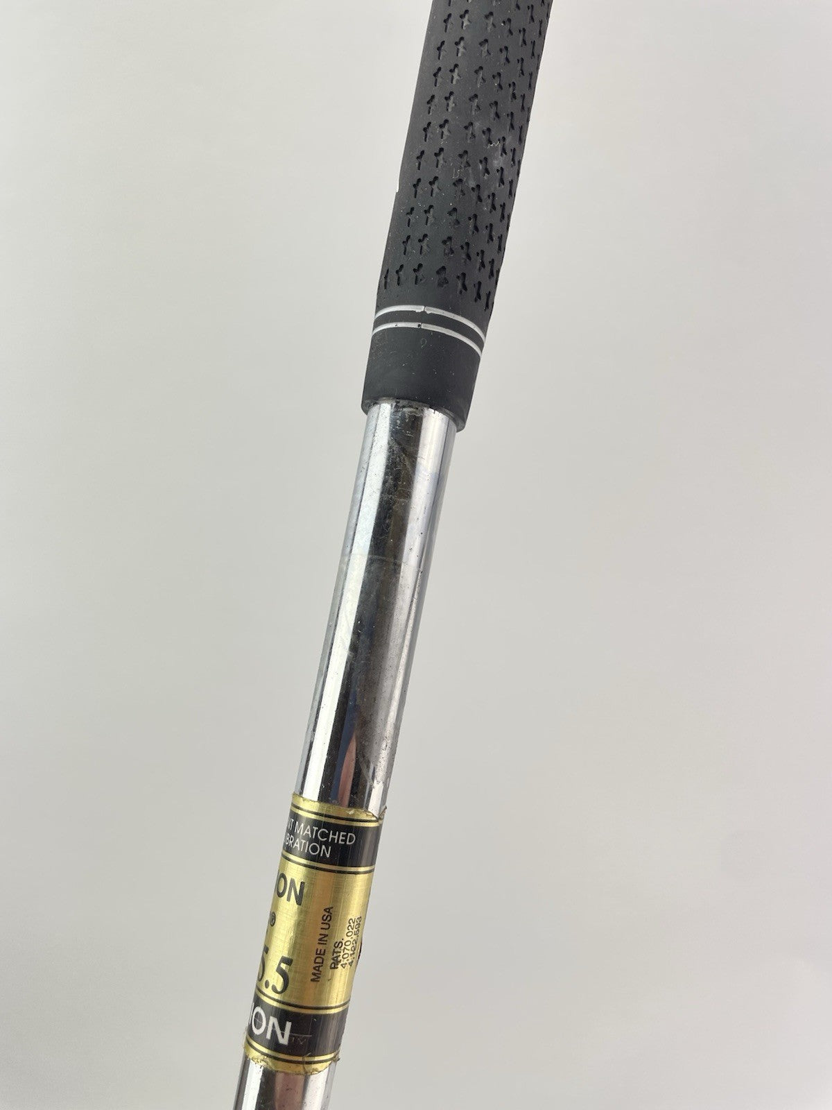 Mizuno T-Zoid 5 Iron Pro Rifle 5.5 Regular Steel /Right Handed /New Grip /2813015
