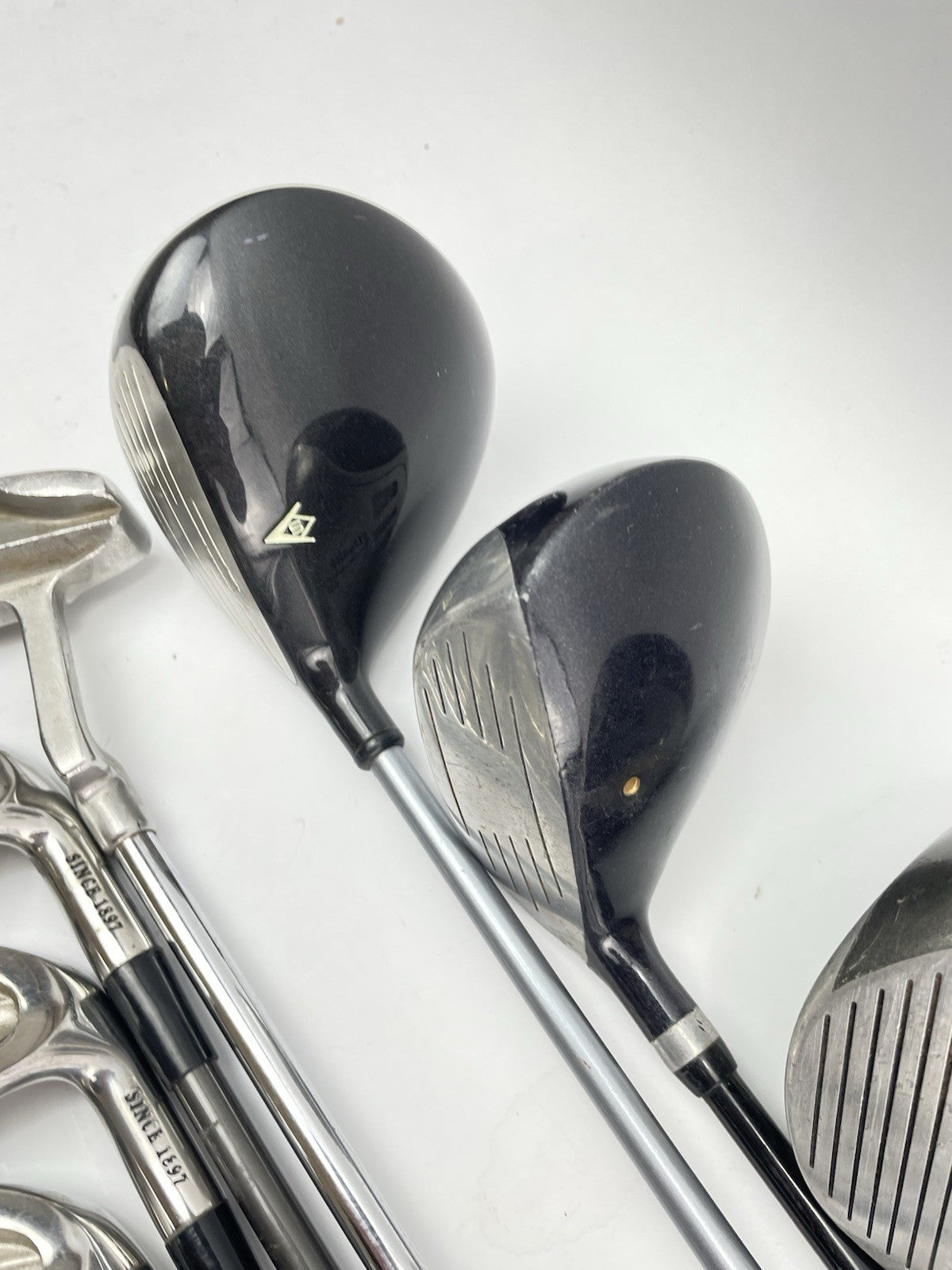 Mens Golf Package Set 12 Clubs Regular Flex Graphite /Right /New Grips /271521