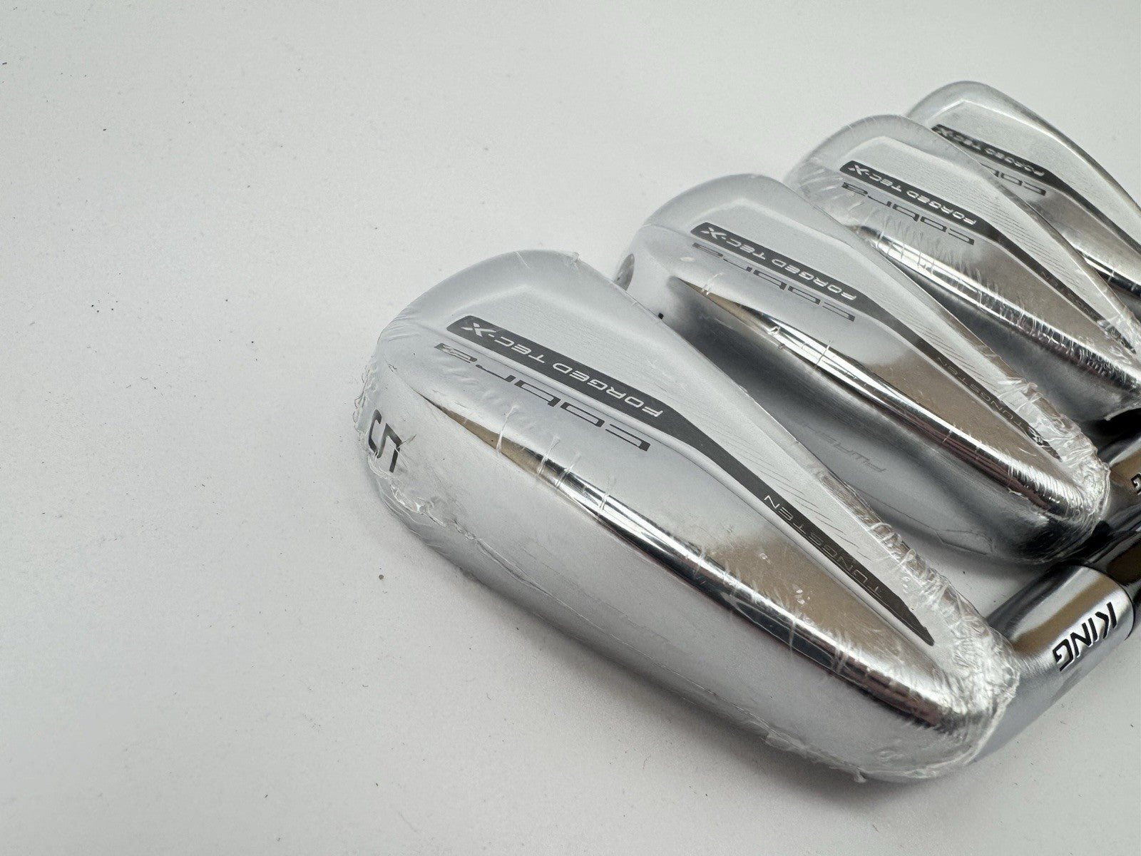 Cobra Forged Tec X Irons 5,7,9+PW KBS Tour Lite Regular Steel /Left /New/341314