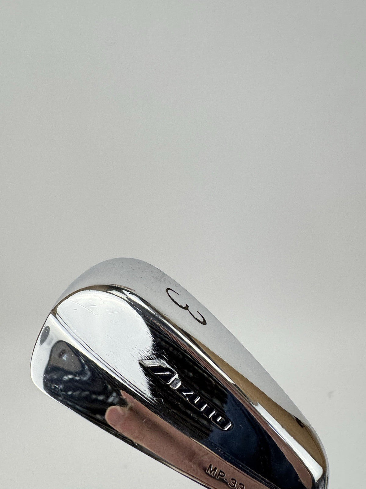 Mizuno MP33 3 Iron Forged 22* S400 Stiff Flex Steel +1” /Right /New Grip /339484
