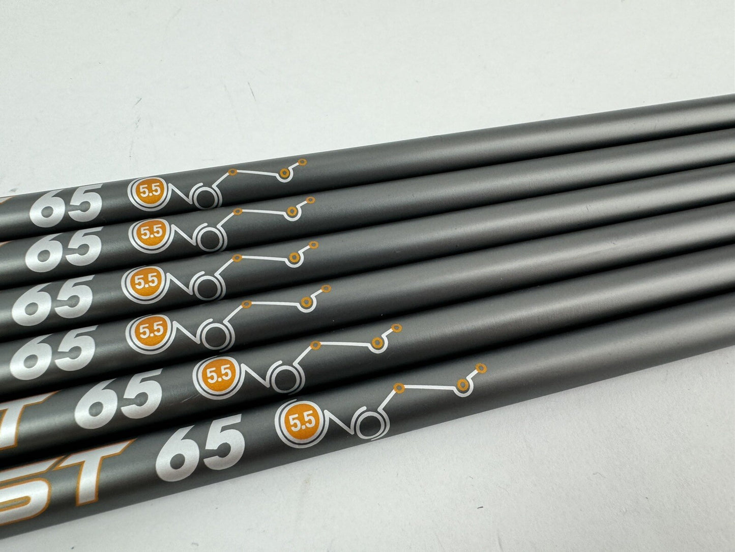 Catalyst 65 Iron Shaft Set (6) 5.5 Regular Flex Graphite /0.370 Parallel /193354