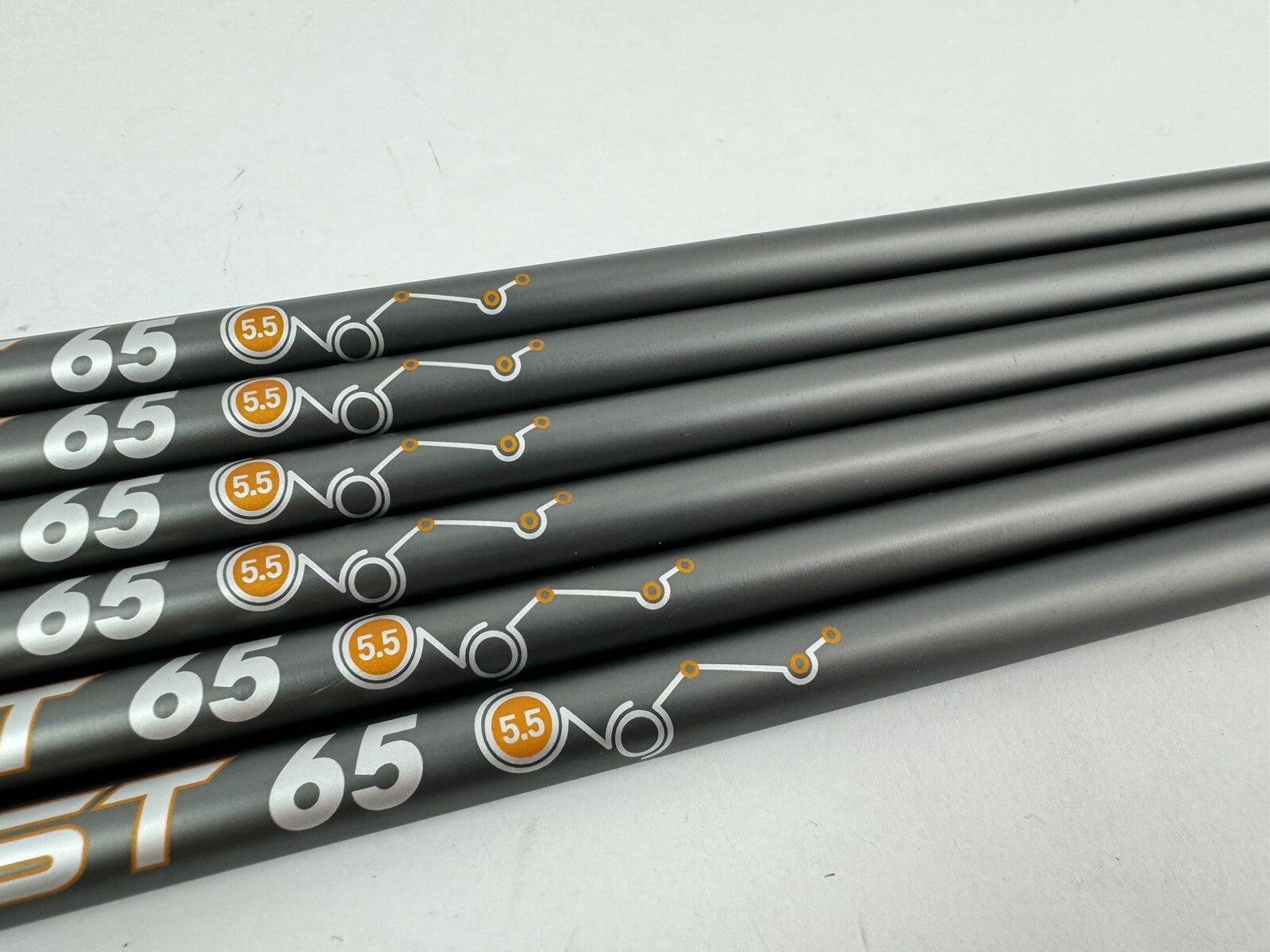 Catalyst 65 Iron Shaft Set (6) 5.5 Regular Flex Graphite /0.370 Parallel /193354