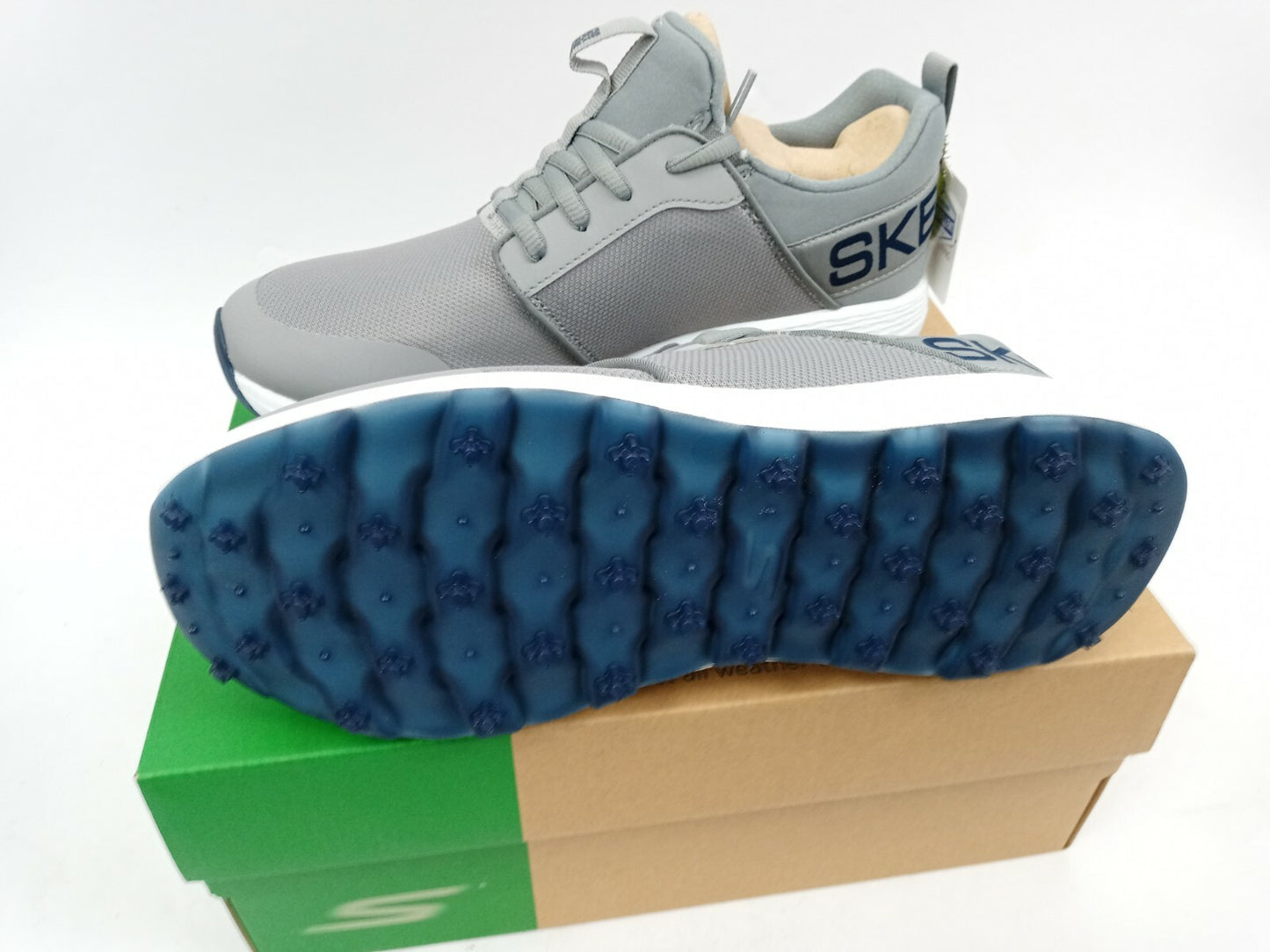 Mens Skechers Golf Shoes Go Golf Max Sport Spikeless Lightweight Uk 7 / New2