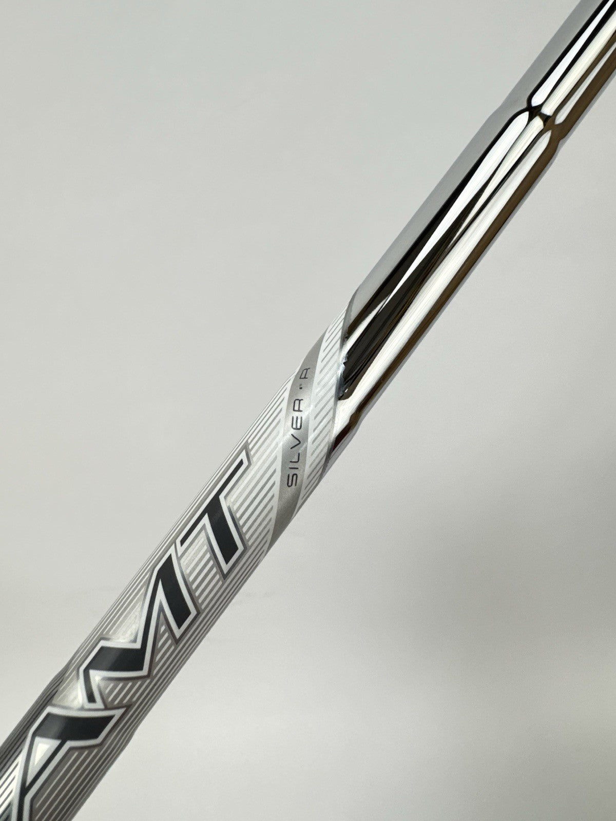 True Temper AMT Silver Iron Shaft Regular Steel 34.75” /0.355 Tapered /314806