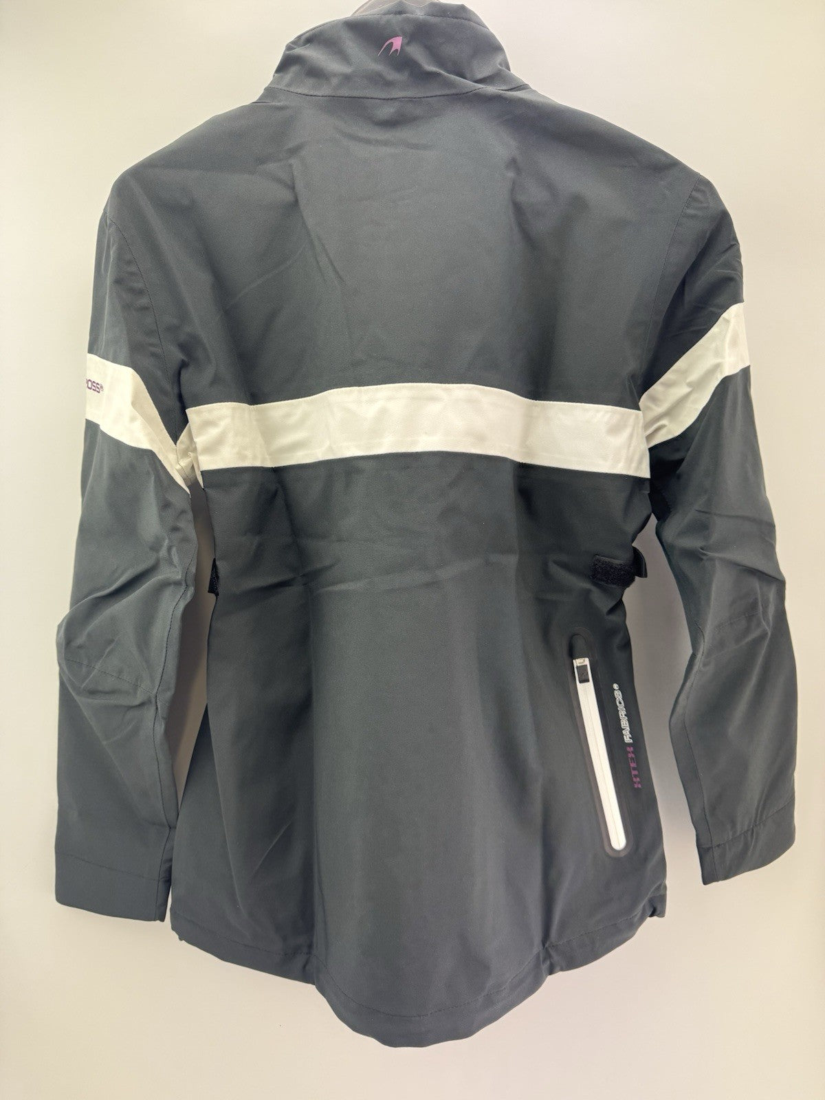 Ladies Benross Pearl Hydro Pro Black Rain Jacket UK Size 10/ Brand New/ 309277