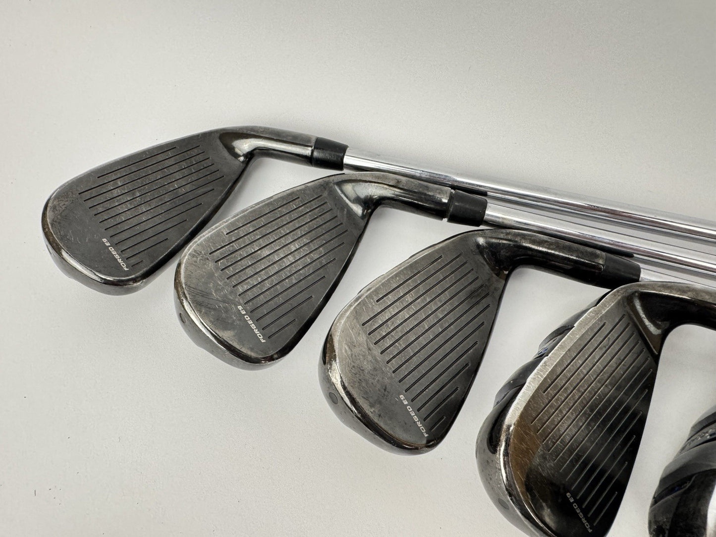 Cobra T Rail Irons Left Handed 5-PW Regular Flex Steel /Midsize Grips /356065