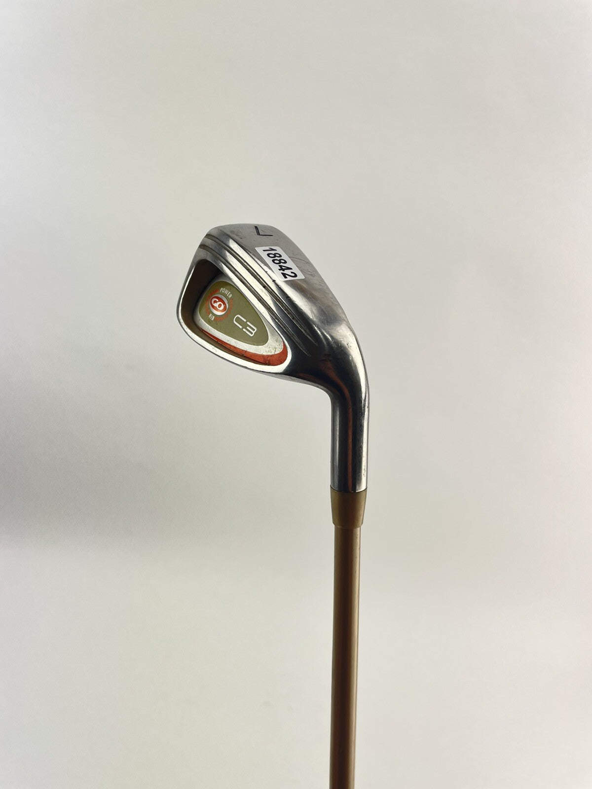 Ladies Golf 7 Iron Power Rib C3 Ladies Graphite /Right /New Grip /1884218