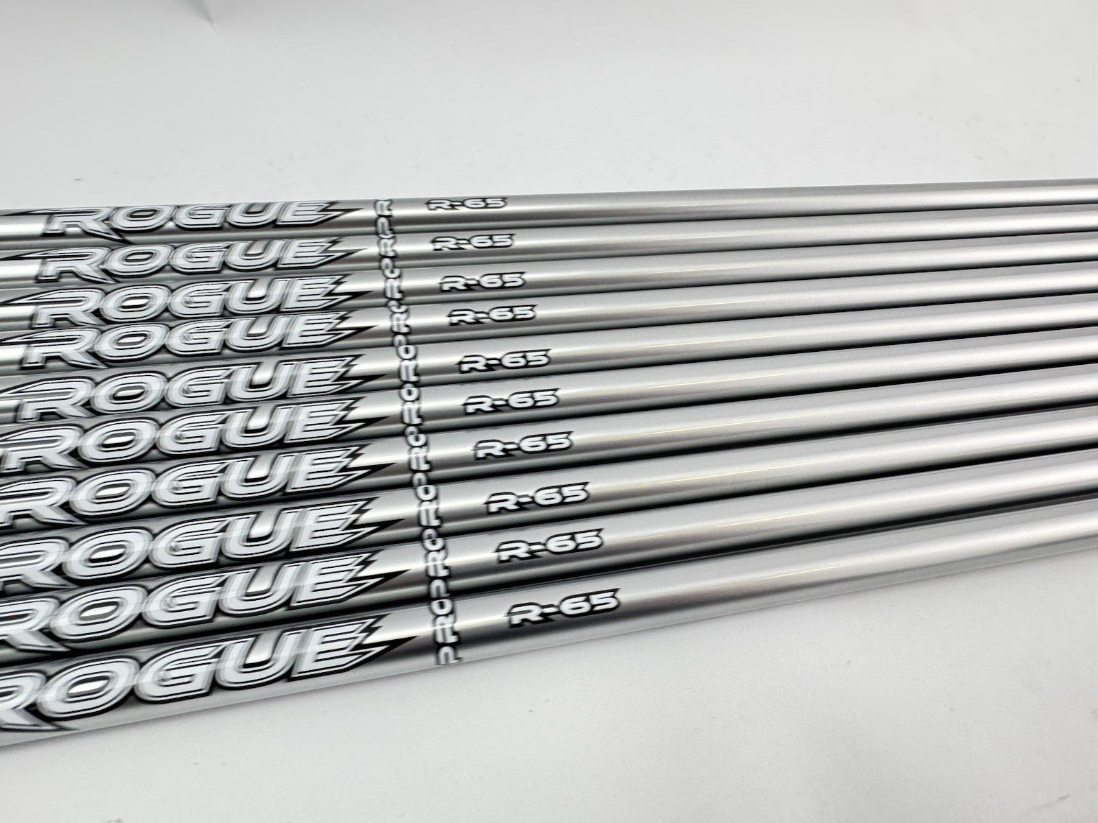 Aldila Rogue Pro 65 Iron Shaft Set (10) Regular Flex Graphite /0.370 Parallel3