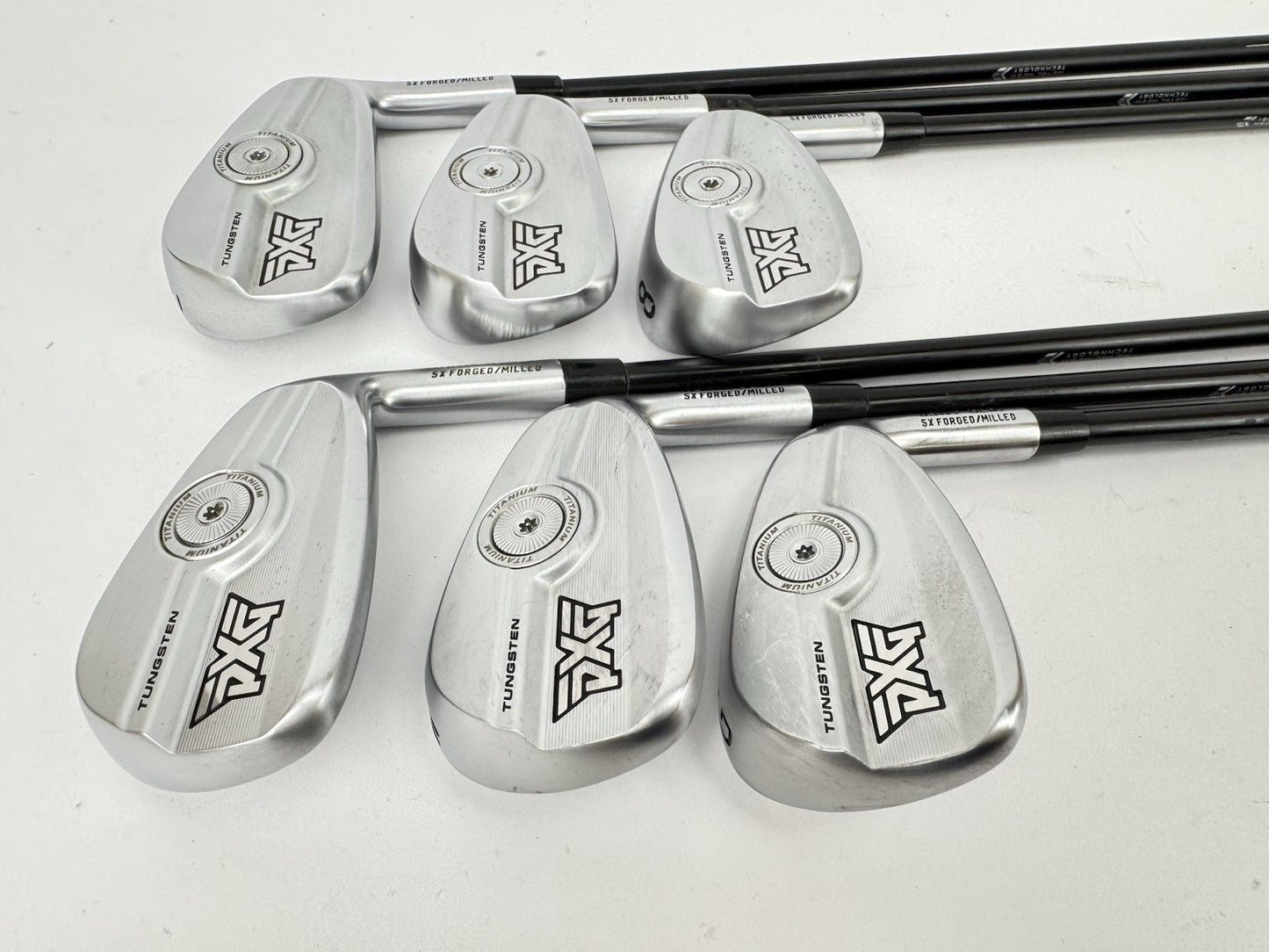 PXG 0311P Gen7 Irons 6-PW + GW Mitsubishi MMT 75 Regular Graphite /Right /354500