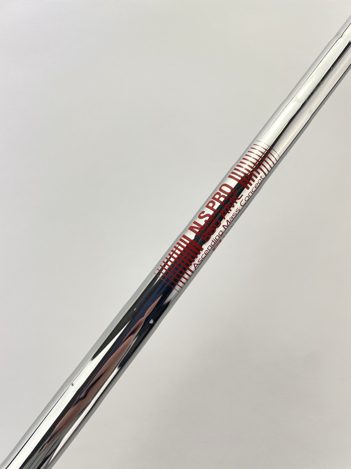 Nippon AMC 880 Iron Shaft Stiff Flex Steel 35.5 /0.355 Tapered /287120